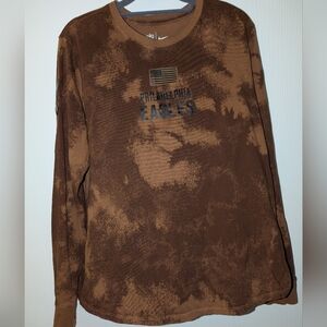 Nike Philadelphia Eagles Military Salute Long Sleeve Tee Boys XL